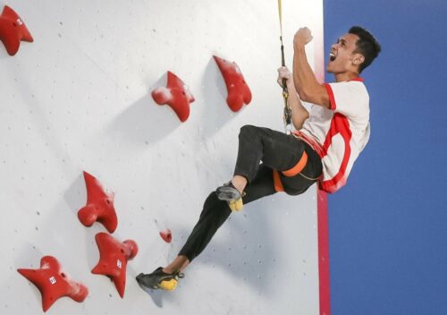 Indonesia berhasil mempersembahkan tiga medali saat mengikuti kejuaraan dunia panjat tebing IFSC Climbing World Cup Jakarta 2023