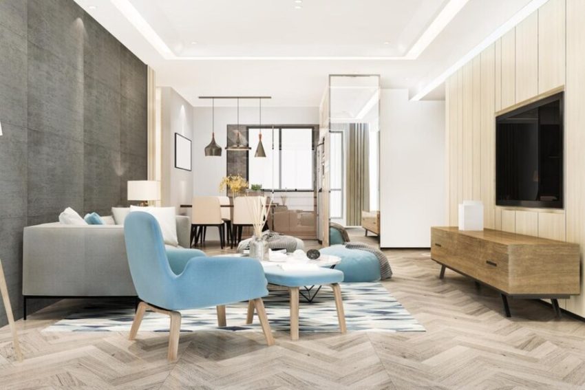 Desain Plafon PVC Ruang Tamu Minimalis Ukuran 3x3 Meter