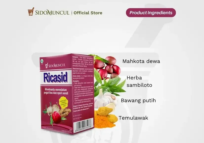 Sido Muncul Ricasid 30'k Herbal