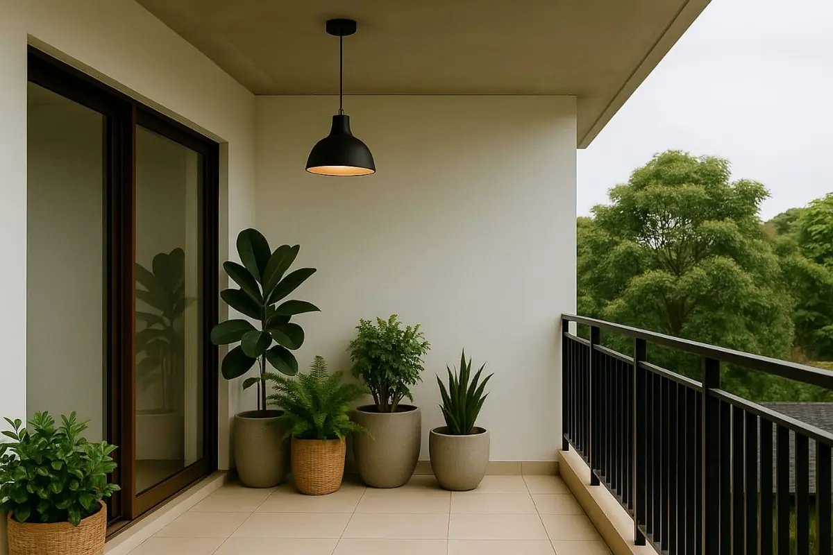 Inspirasi Desain Balkon Minimalis Modern yang Estetik